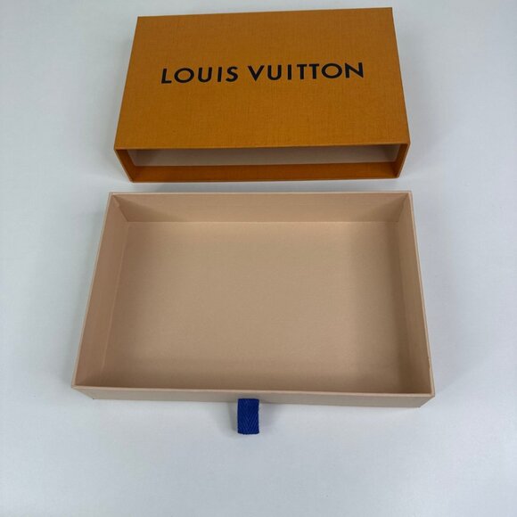 Louis Vuitton Orange Drawer Gift Box With Pull Tab For Accessories 5.5"x8.25" - Picture 7 of 14